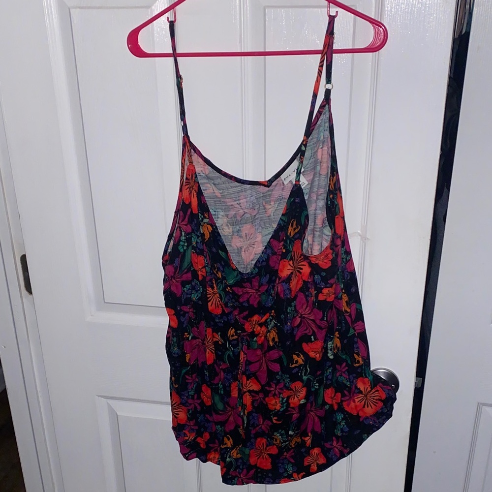 Ava & Viv Multicolor Floral Camisole